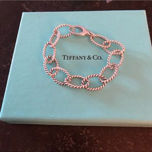 Tiffany & Co. New Chain Link Bracelet